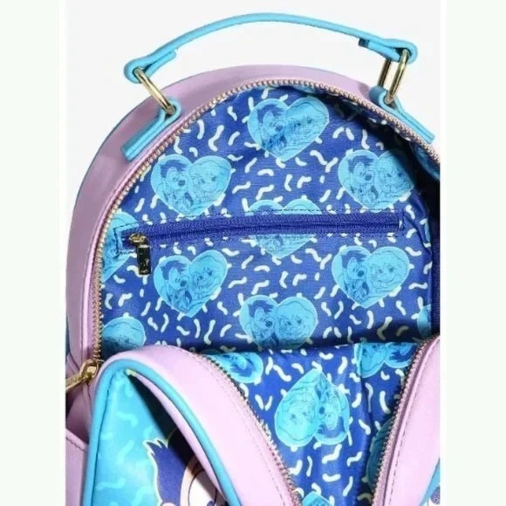 Loungefly Disney A Goofy Movie Max and Roxanne Mini Backpack Exclusive - Picture 4 of 4